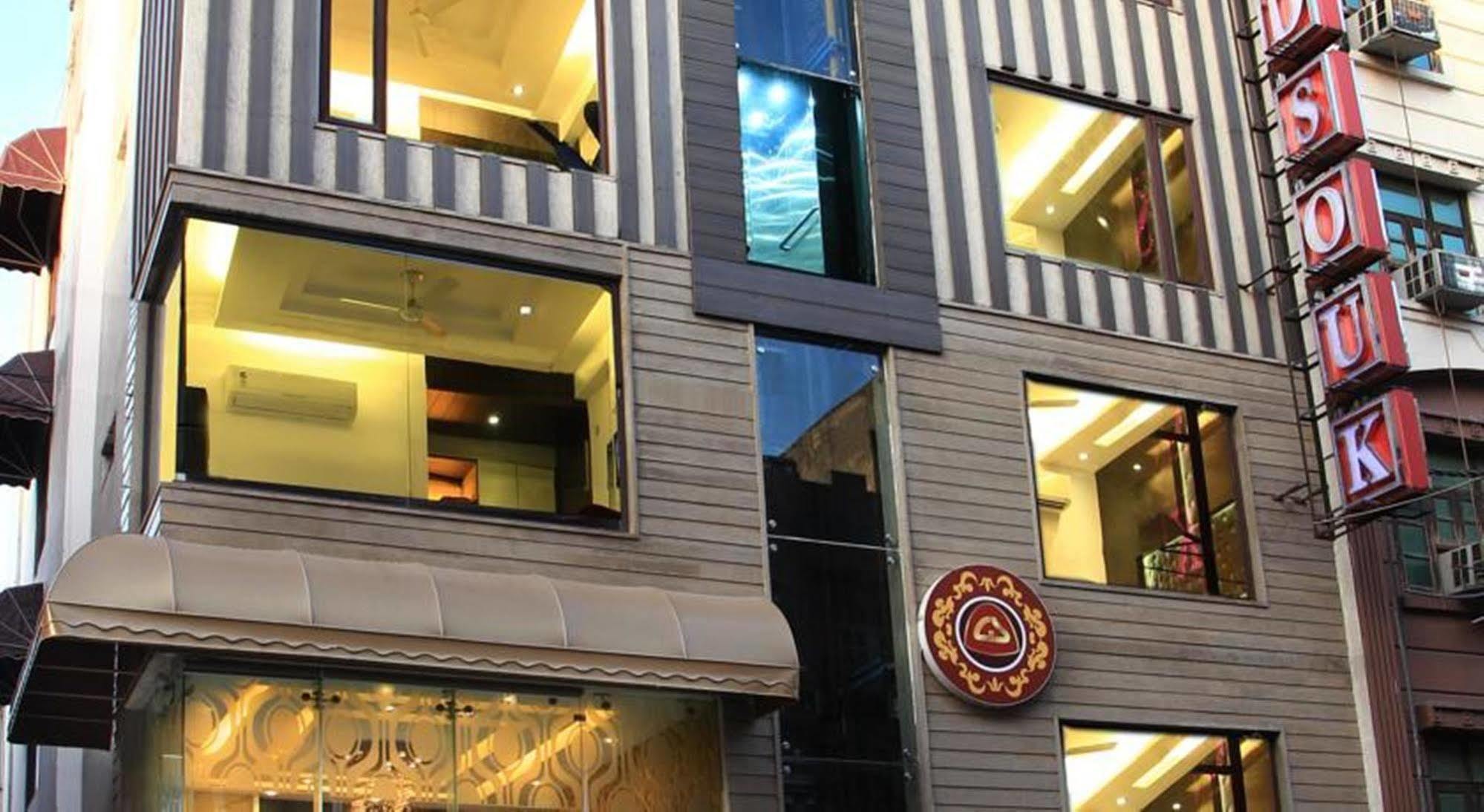 Hotel Gold Souk - Karol Bagh Delhi  Exteriör bild